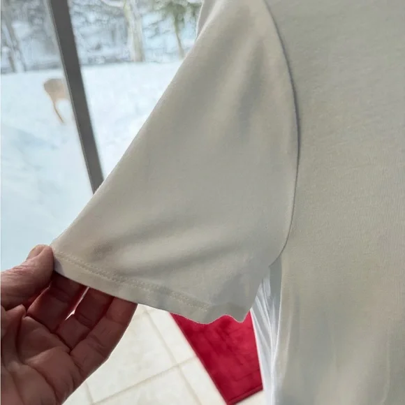 J.Jill Wherever Collection White Tee - Picture 4 of 5